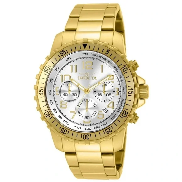 New in Box Invicta Gold Tone Men's Watch - Picture 5 of 5